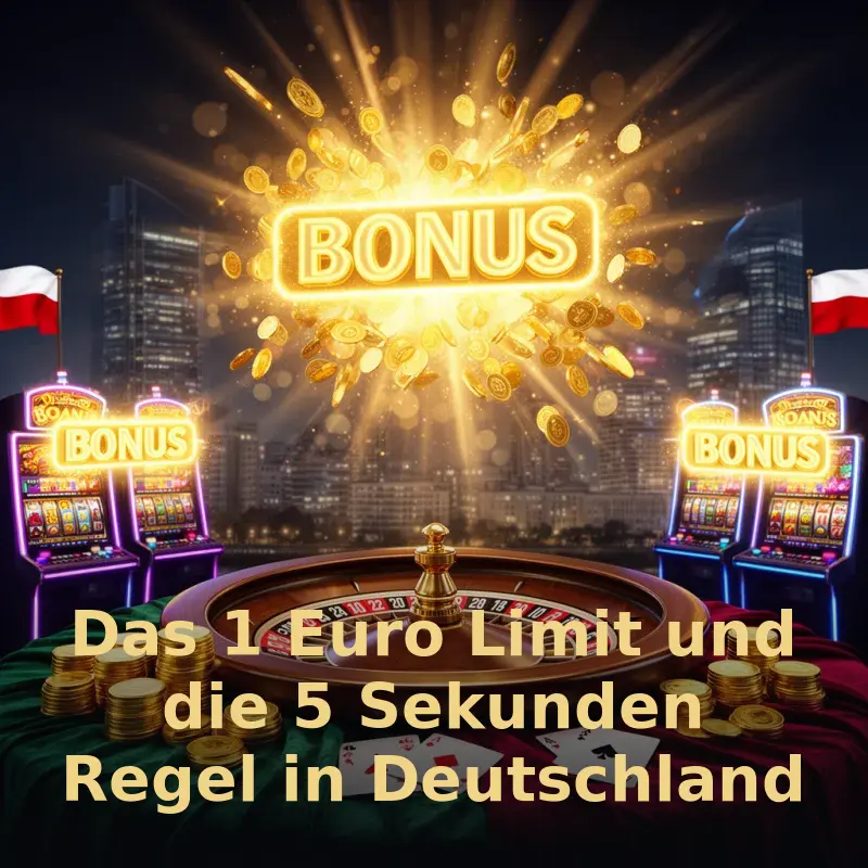 Das 1 Euro Limit und die 5 Sekunden Regel in Deutschland